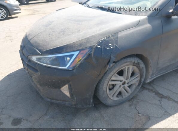 5NPD84LF3LH608118 2020 HYUNDAI ELANTRA Black Դիմացի տեսք