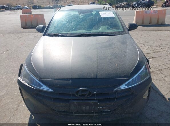 5NPD84LF3LH608118 2020 HYUNDAI ELANTRA Black Սարքավորումների վահանակի տեսք