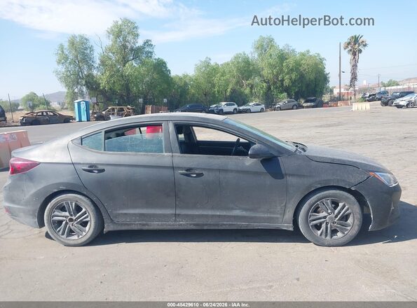 5NPD84LF3LH608118 2020 HYUNDAI ELANTRA Black Սալոնի հետևի տեսք