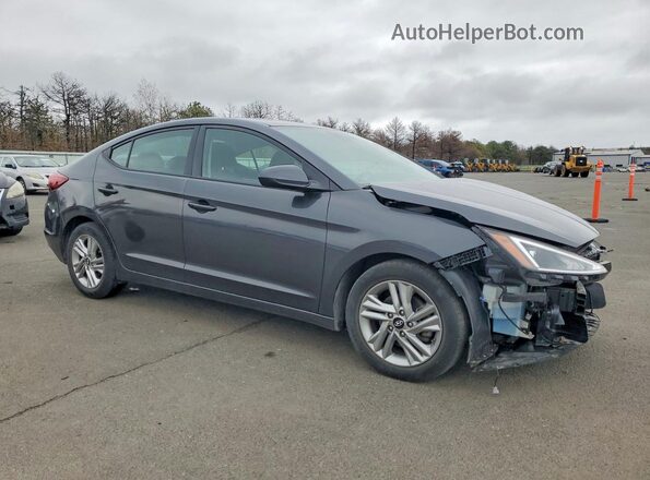 5NPD84LF3LH610743 2020 HYUNDAI ELANTRA Charcoal 
