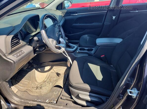 5NPD84LF3LH610743 2020 HYUNDAI ELANTRA Charcoal 