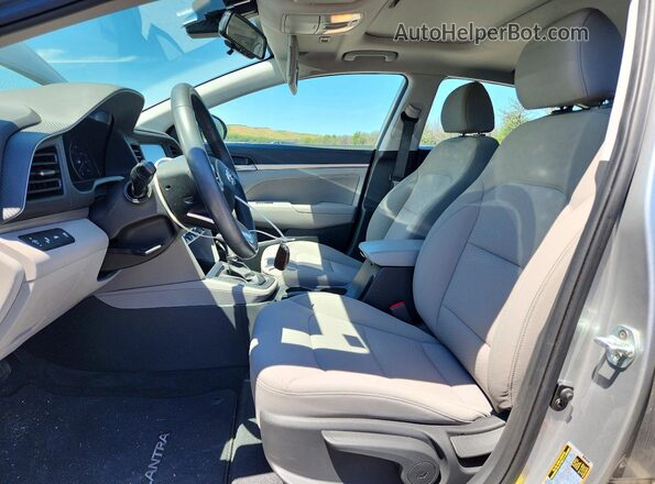 5NPD84LF3LH617661 2020 HYUNDAI ELANTRA Silver 