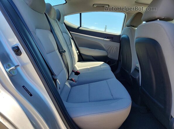 5NPD84LF3LH617661 2020 HYUNDAI ELANTRA Silver 