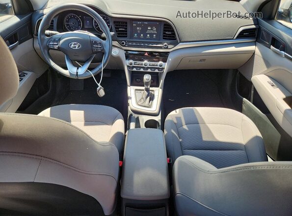 5NPD84LF3LH617661 2020 HYUNDAI ELANTRA Silver 