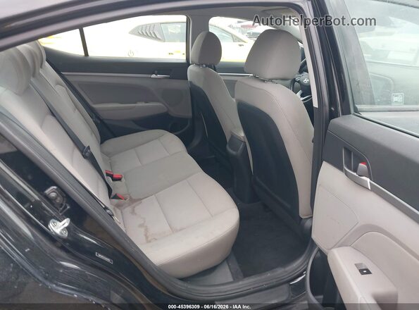5NPD84LF3LH623959 2020 HYUNDAI ELANTRA Black VIN კოდის სტიკერის ხედი