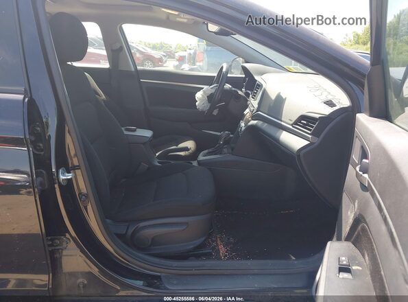 5NPD84LF3LH625503 2020 HYUNDAI ELANTRA Black Front interior view