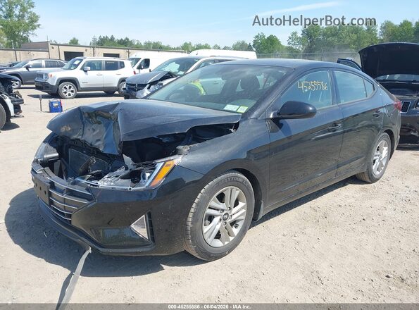 5NPD84LF3LH625503 2020 HYUNDAI ELANTRA Black Front left