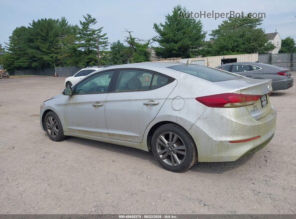 5NPD84LF4HH009199 2017 HYUNDAI ELANTRA Silver Հետևի ձախ
