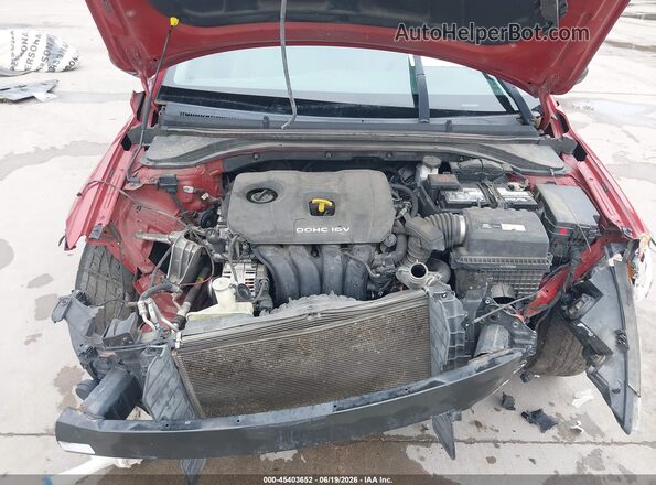 5NPD84LF4HH021160 2017 HYUNDAI ELANTRA Красный Вид сзади