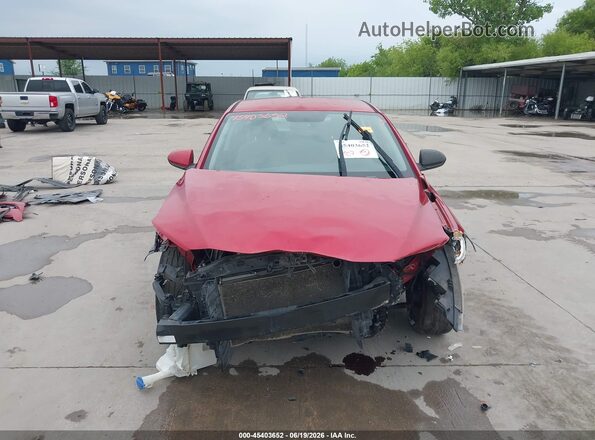 5NPD84LF4HH021160 2017 HYUNDAI ELANTRA Красный Вид задней части салона