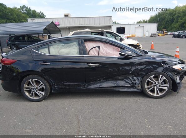 5NPD84LF4HH022776 2017 HYUNDAI ELANTRA Black Սալոնի 360 աստիճան տեսք