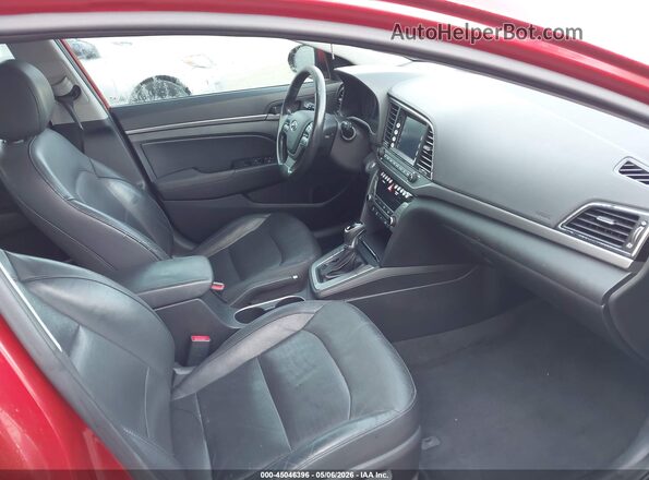 5NPD84LF4HH031218 2017 HYUNDAI ELANTRA Red 