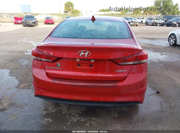 5NPD84LF4HH031218 2017 HYUNDAI ELANTRA Red 