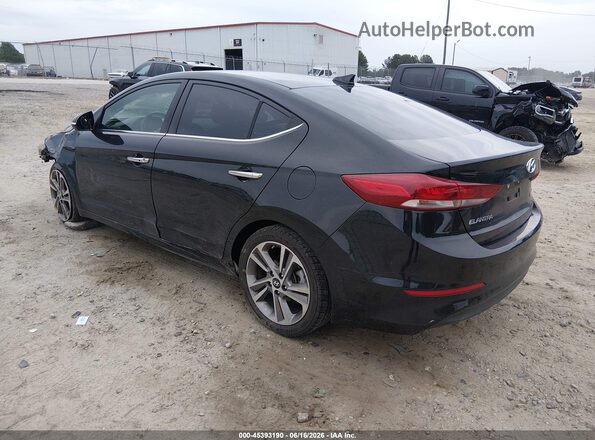 5NPD84LF4HH042364 2017 HYUNDAI ELANTRA Black Trasero izquierdo