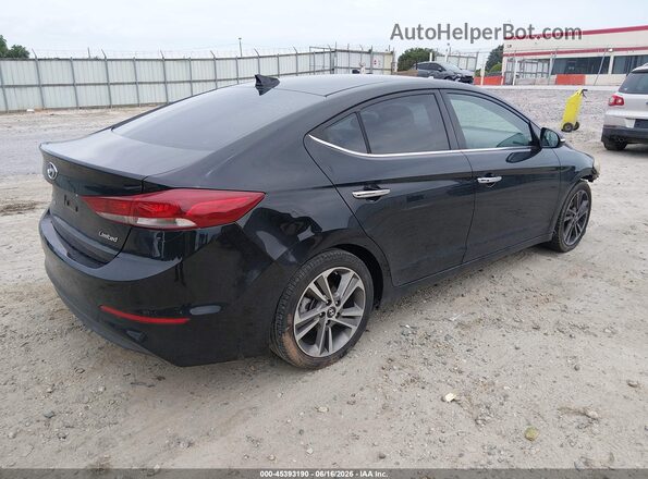 5NPD84LF4HH042364 2017 HYUNDAI ELANTRA Black Trasero derecho