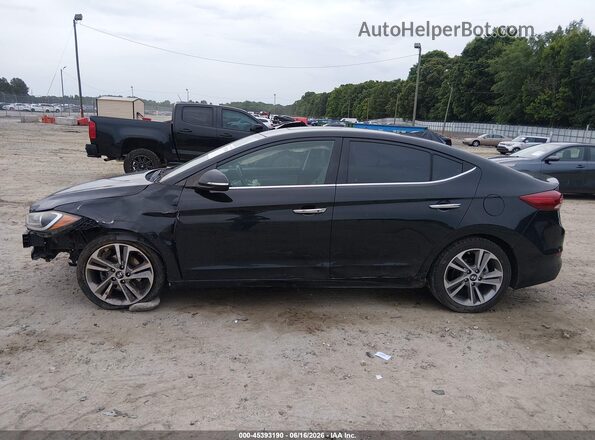 5NPD84LF4HH042364 2017 HYUNDAI ELANTRA Black Vista interior de 360 grados