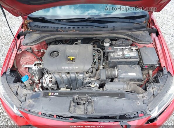 5NPD84LF4HH083397 2017 HYUNDAI ELANTRA Красный Вид сзади