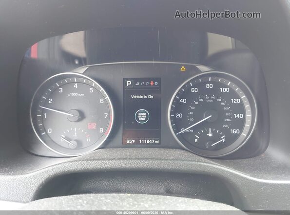 5NPD84LF4HH083397 2017 HYUNDAI ELANTRA Красный Вид задних сидений