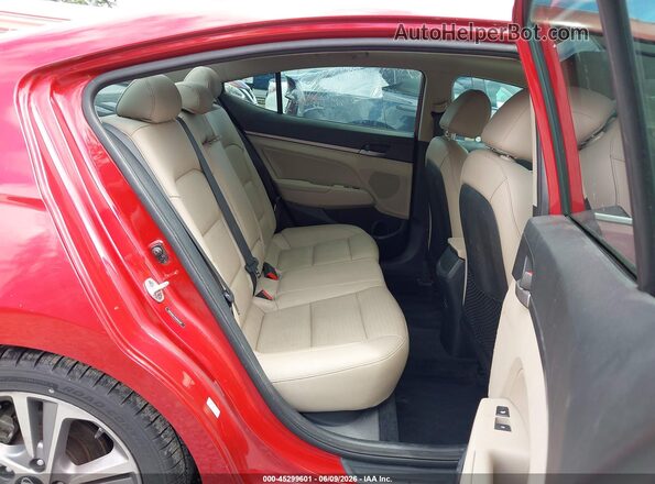 5NPD84LF4HH083397 2017 HYUNDAI ELANTRA Красный 