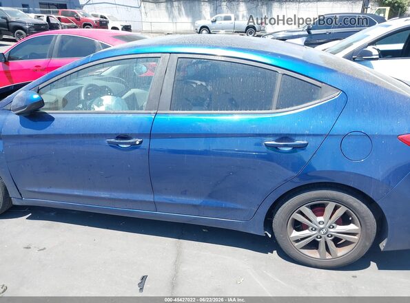 5NPD84LF4HH098613 2017 HYUNDAI ELANTRA Blue 