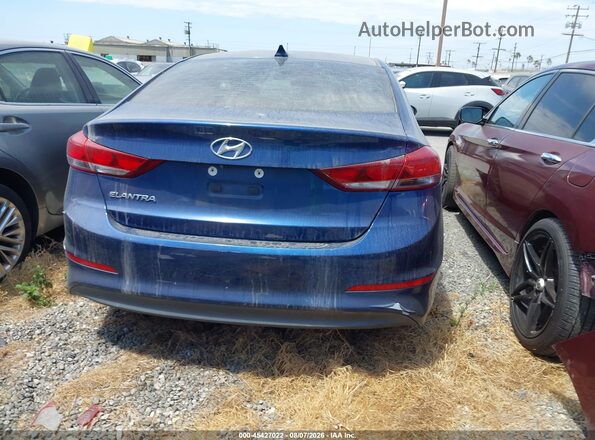 5NPD84LF4HH098613 2017 HYUNDAI ELANTRA Blue 