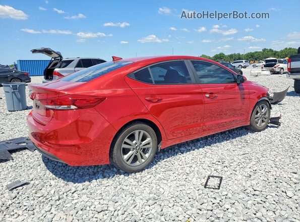 5NPD84LF4HH119900 2017 HYUNDAI ELANTRA Burgundy 