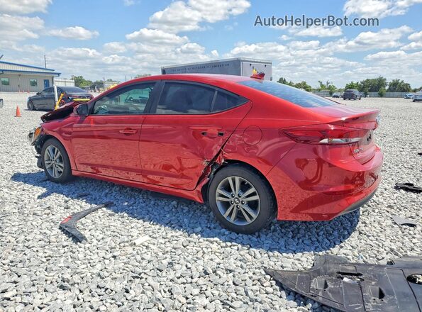 5NPD84LF4HH119900 2017 HYUNDAI ELANTRA Burgundy 