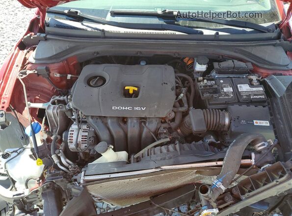 5NPD84LF4HH119900 2017 HYUNDAI ELANTRA Burgundy 