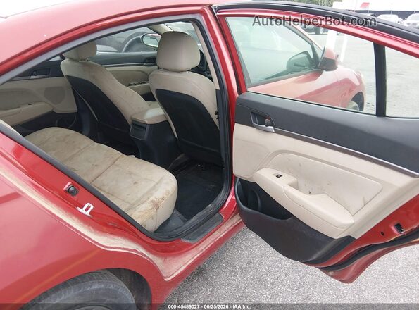 5NPD84LF4HH123137 2017 HYUNDAI ELANTRA Red Widok naklejki z numerem VIN