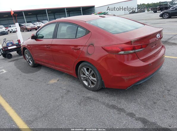 5NPD84LF4HH123137 2017 HYUNDAI ELANTRA Red Tył lewy