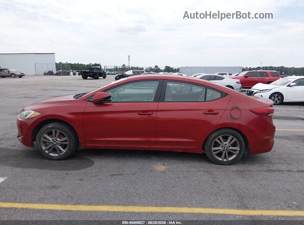 5NPD84LF4HH123137 2017 HYUNDAI ELANTRA Red Widok wnętrza 360 stopni