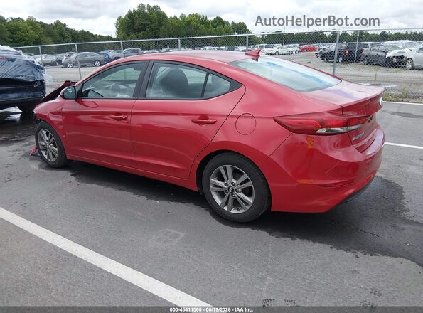 5NPD84LF4HH133084 2017 HYUNDAI ELANTRA Red Tył lewy