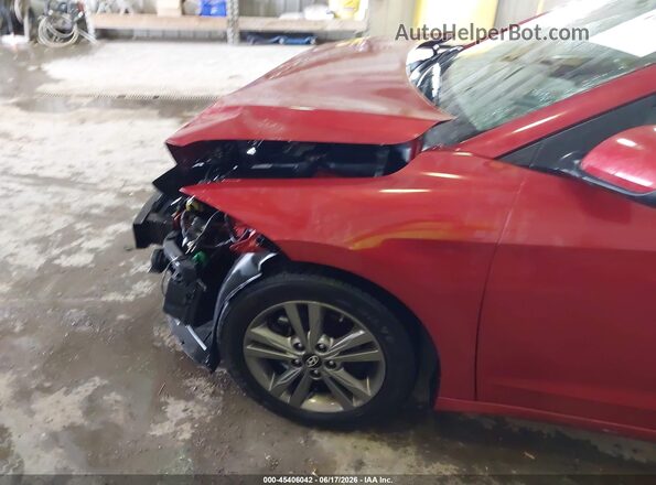 5NPD84LF4HH173858 2017 HYUNDAI ELANTRA Red Вид спереду