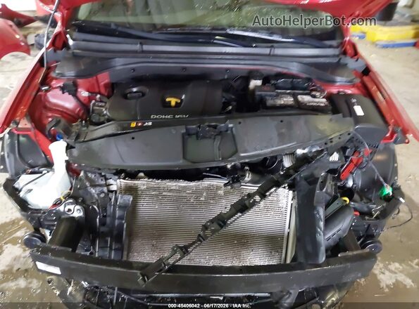 5NPD84LF4HH173858 2017 HYUNDAI ELANTRA Red Вид ззаду