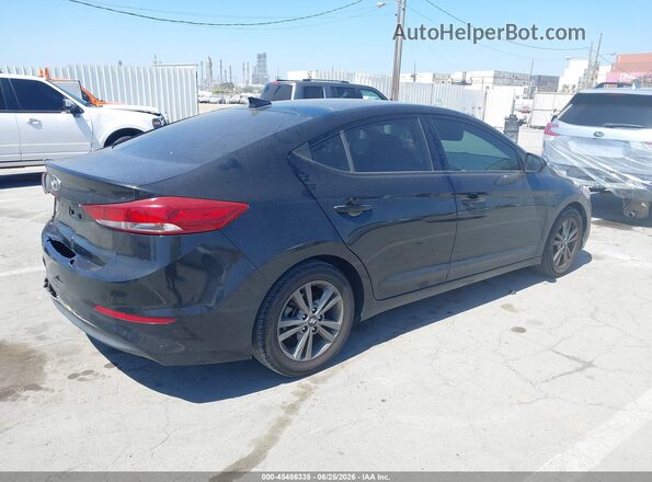 5NPD84LF4JH214821 2018 HYUNDAI ELANTRA Black Задня права чверть