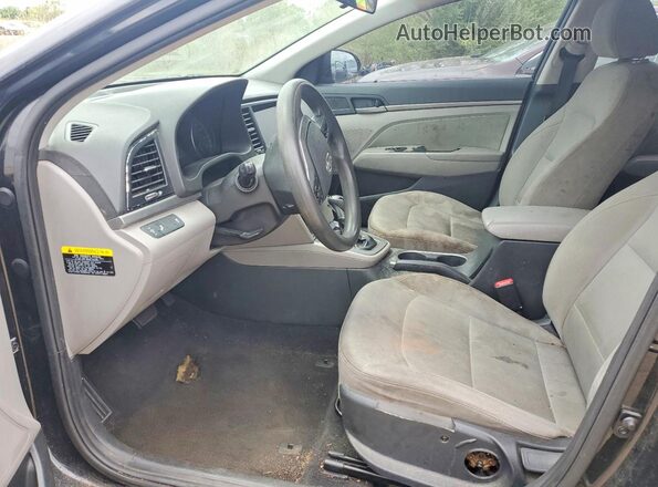 5NPD84LF4JH231005 2018 HYUNDAI ELANTRA Black Vista interior delantera