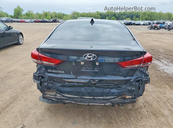 5NPD84LF4JH231005 2018 HYUNDAI ELANTRA Black Vista trasera