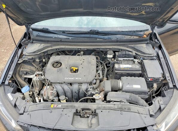 5NPD84LF4JH231005 2018 HYUNDAI ELANTRA Black Vista interior trasera
