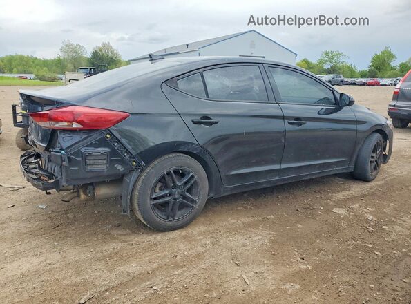 5NPD84LF4JH231005 2018 HYUNDAI ELANTRA Black Trasero derecho