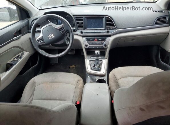 5NPD84LF4JH231005 2018 HYUNDAI ELANTRA Black Vista del salpicadero