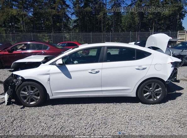 5NPD84LF4JH242358 2018 HYUNDAI ELANTRA White 