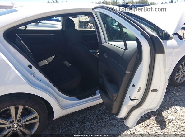 5NPD84LF4JH242358 2018 HYUNDAI ELANTRA White Vista de la etiqueta del VIN