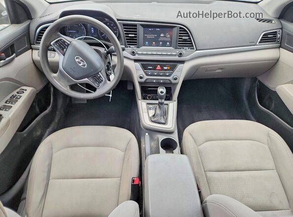 5NPD84LF4JH259743 2018 HYUNDAI ELANTRA Black Vista del salpicadero