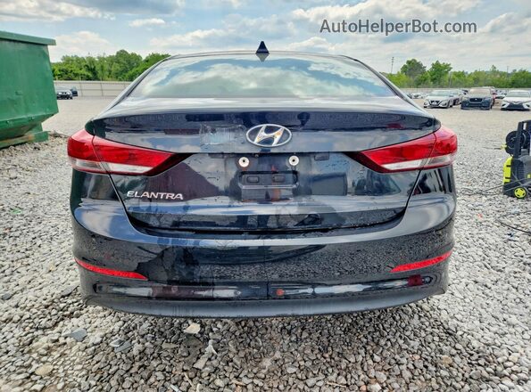 5NPD84LF4JH259743 2018 HYUNDAI ELANTRA Black Vista trasera
