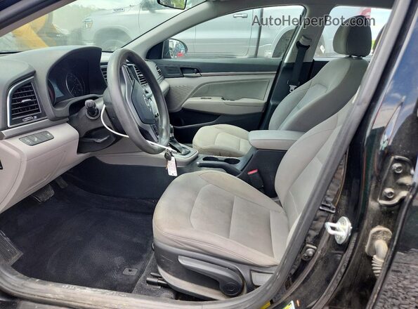 5NPD84LF4JH259743 2018 HYUNDAI ELANTRA Black Vista interior delantera