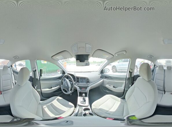 5NPD84LF4JH259743 2018 HYUNDAI ELANTRA Black Vista interior de 360 grados