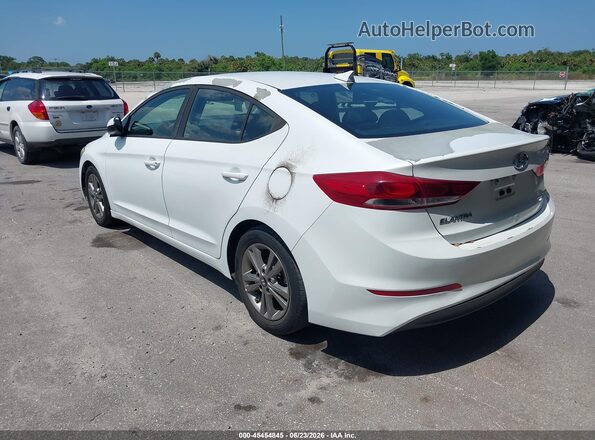 5NPD84LF4JH269477 2018 HYUNDAI ELANTRA White Rear left