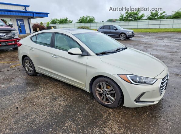 5NPD84LF4JH276462 2018 HYUNDAI ELANTRA Beige 
