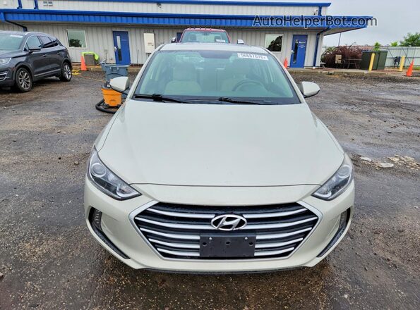 5NPD84LF4JH276462 2018 HYUNDAI ELANTRA Beige 