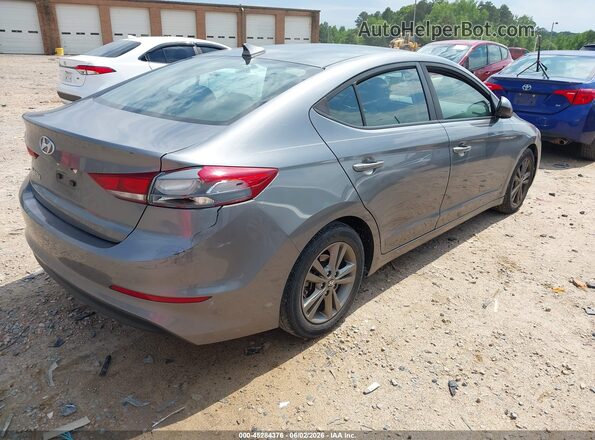 5NPD84LF4JH276560 2018 HYUNDAI ELANTRA Gray Задня права чверть
